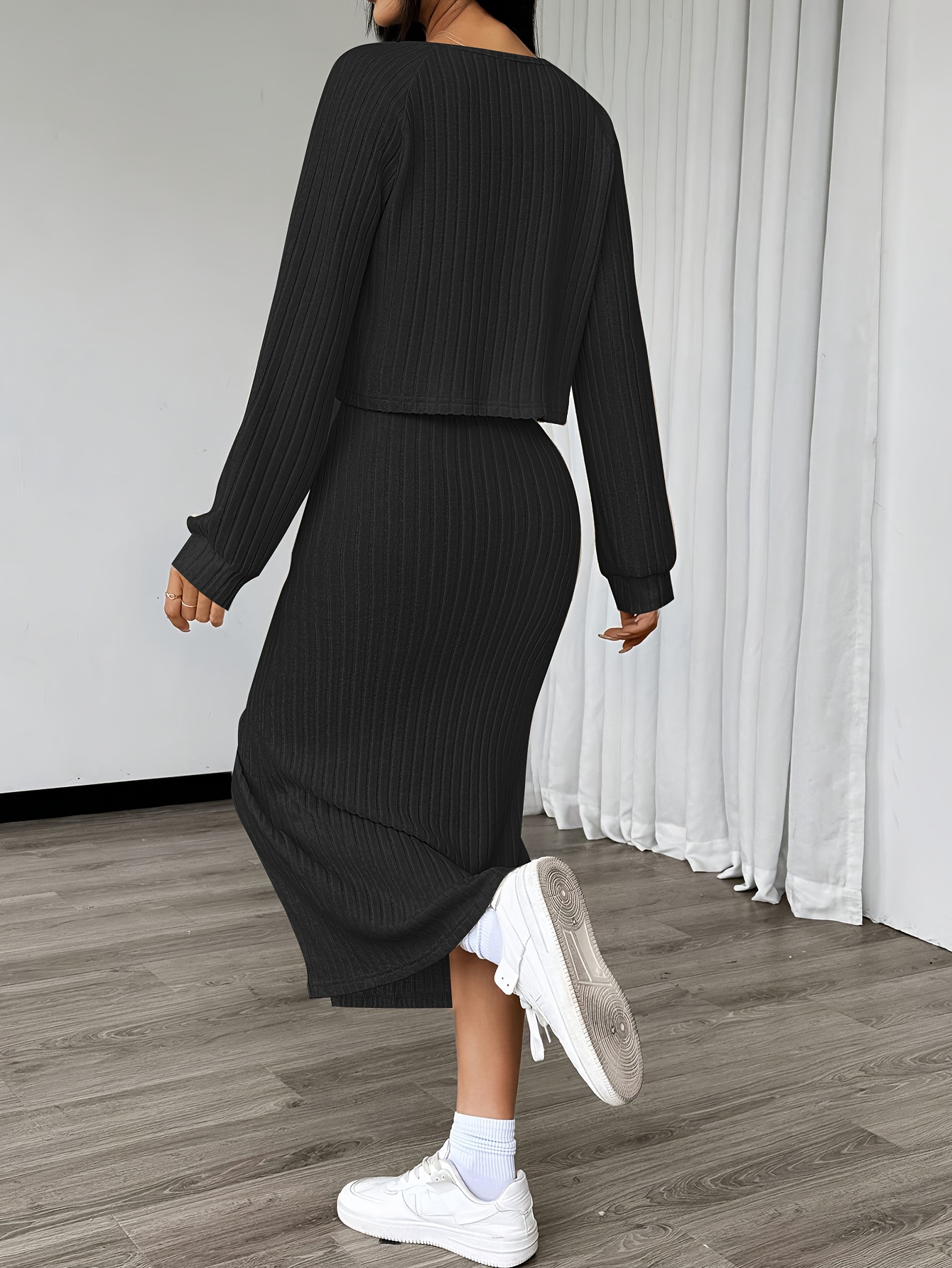 batwing sleeve bodycon dress Batwing Sleeve Glam Dress