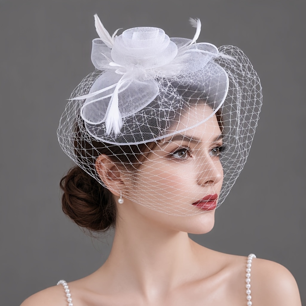 TEMU Chapeau d'Halloween pour fête annuelle, Chapeau en feutre pour fête de thé de Noël, Chapeau de club de jockey, Cérémonie de de diplômes,