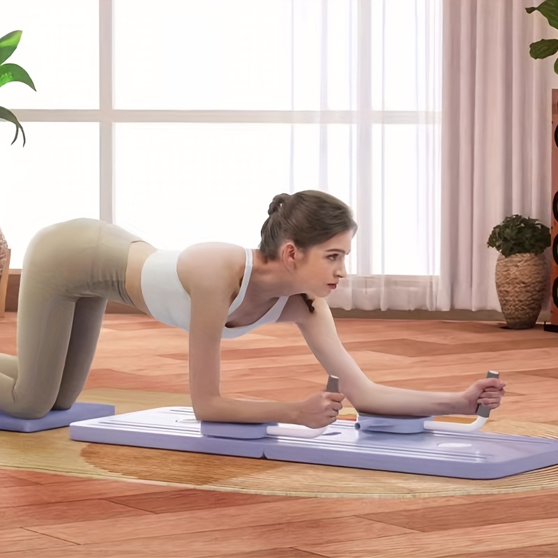 Free Shipping for This ItemLocal WarehousePilates Board, Pilates Reformer Set, Multifunctional Abdominal Board, 5 In1 Pilates Sliding Board for Home, Multi-Purpose Foldable Pilates Abdominal Machine for Men, Women