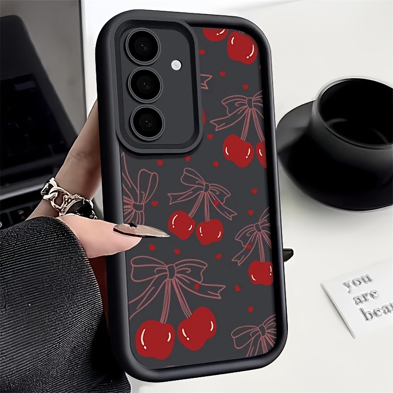 TEMU Phone Case - Suitable For Galaxy S25 Ultra A17 Phone Case 5g 4g Unisex A16 Universal A54 Cover 56 Eye Step Soft Shell Shockproof S24 Plus Case