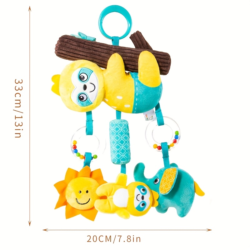 Car Mounted Baby Toy Pendant with Bedside Bell