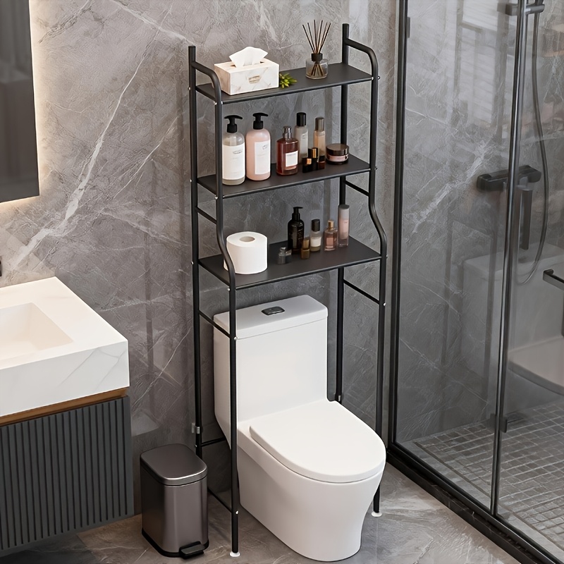   storage unit for above the toilet metal shelves for bathroom independent shelf for space   Product details 6