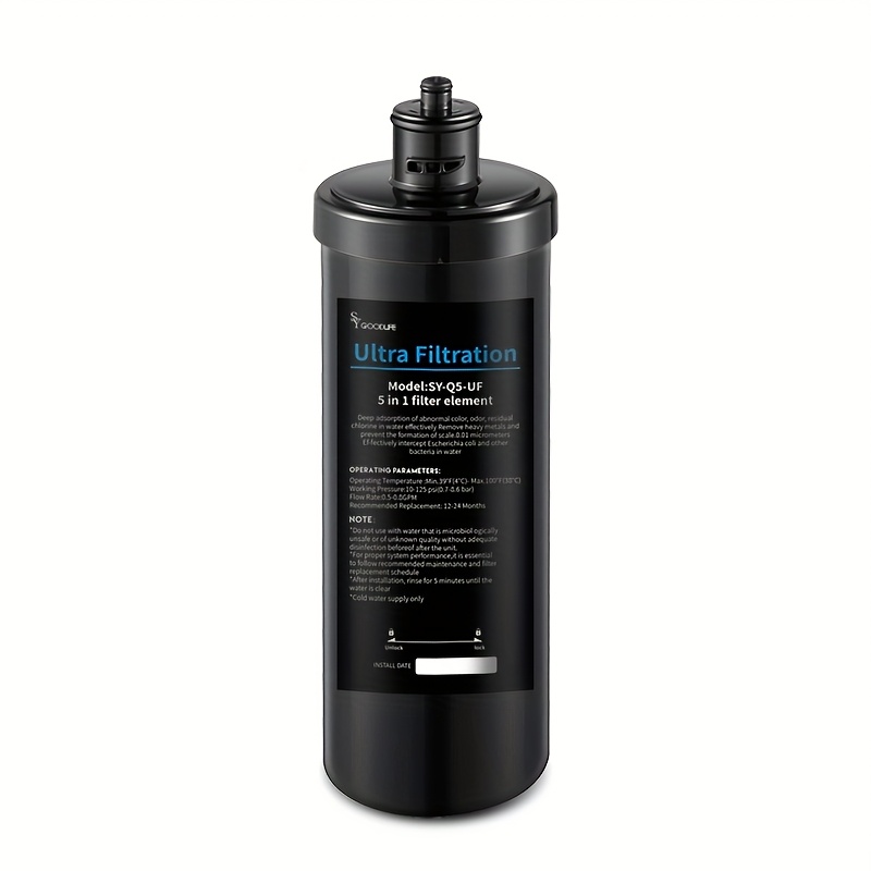 Sygoodlife 0.01 Ultrafiltration Water Filtration System (replacing Filter Element) Is To The Kitchen To Reduce , , And Odors