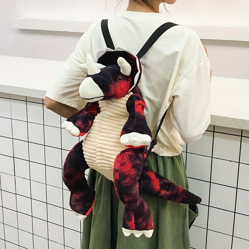 Mini Plush Cartoon Frog Backpack Stuffed Animal Shoulder Bag - Temu