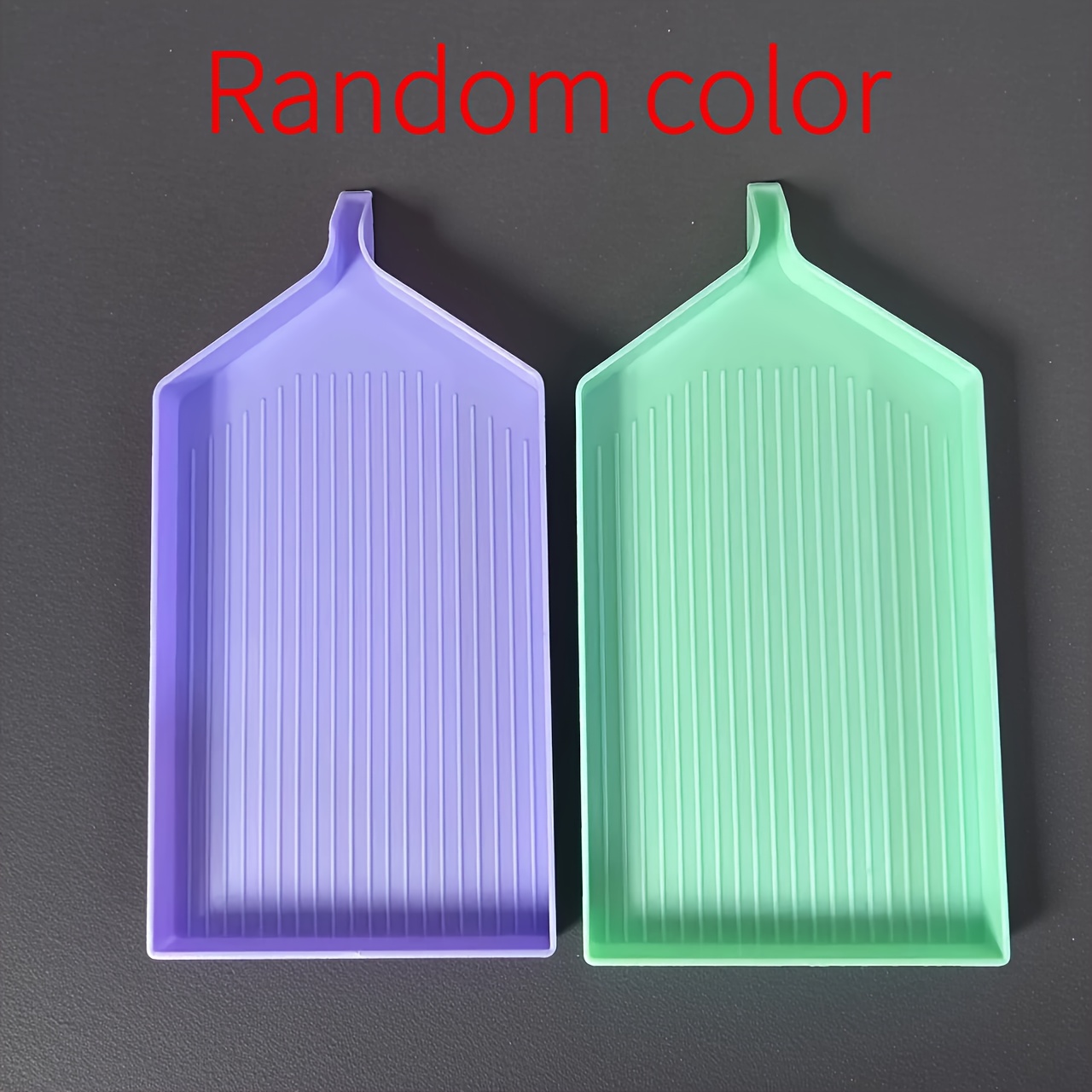 Two-piece Diamond Painting Tray, Plastic Bead Sorting Tray, Tray Kit Tools, Storage Container Tray For And Accessories