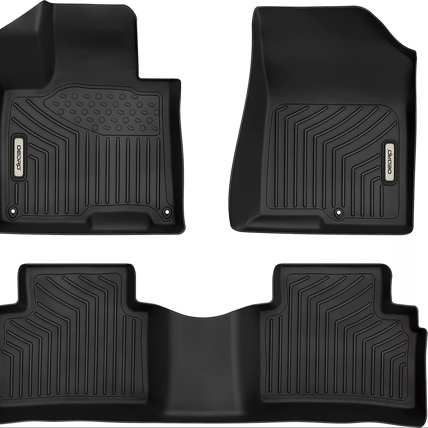 

Floor Mats Fit For Kia Sportage 2023- 2024 (not Fit Hybrid Models) Custom Fit Tpe Weather Sportage Car Mats 1st And 2nd Row Floor Liners