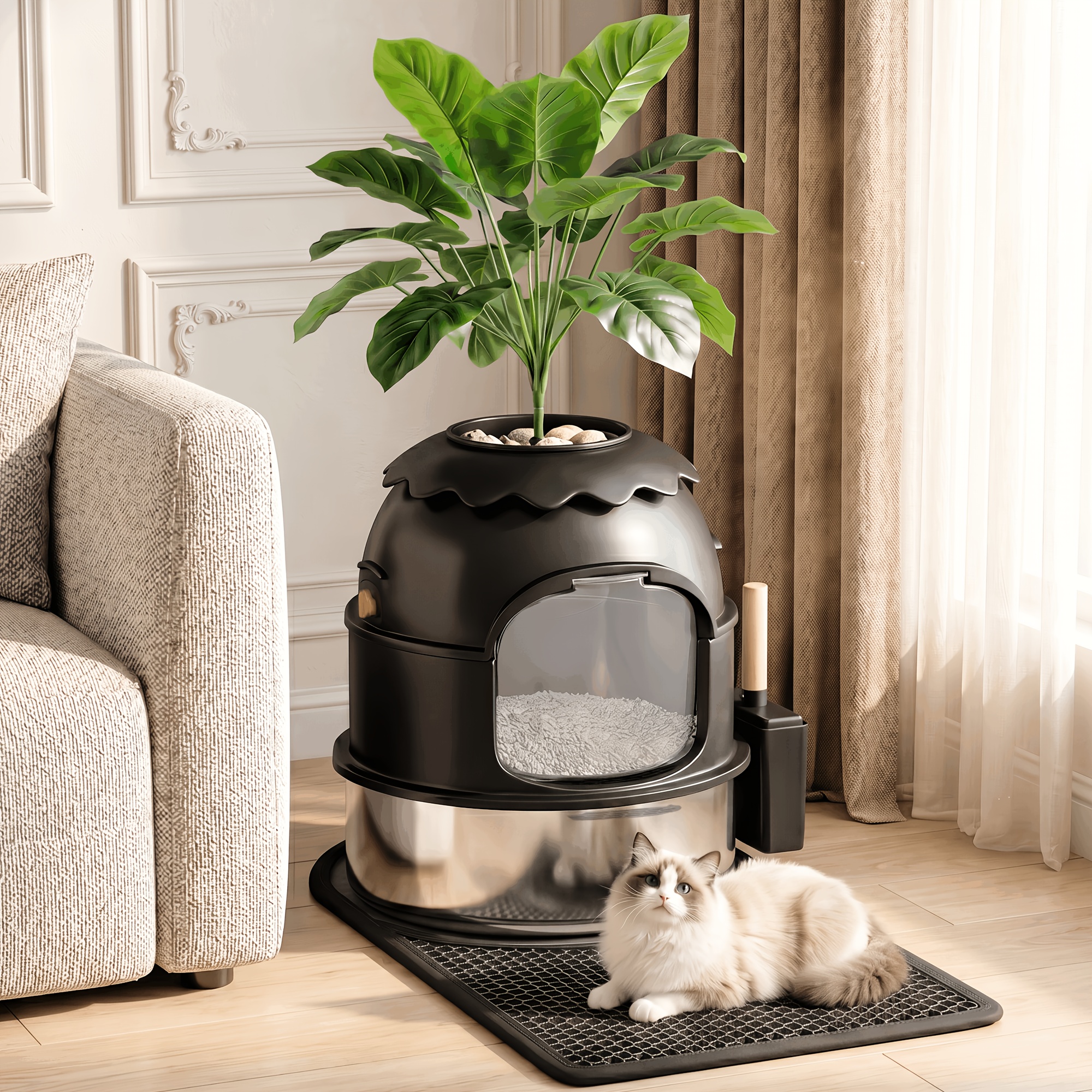 litter boxes sold on Temu United States