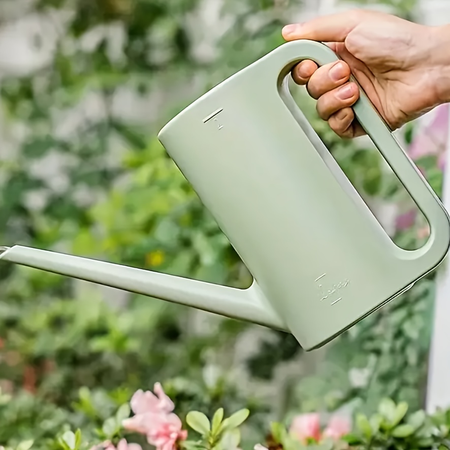E-shop 1,2L Gießkanne mit langem Ausguss, Gießkanne für den , Pflanzenbesprühgerät, Dual-Use-Sprühgerät aus Kunststoff für Innen und Außen