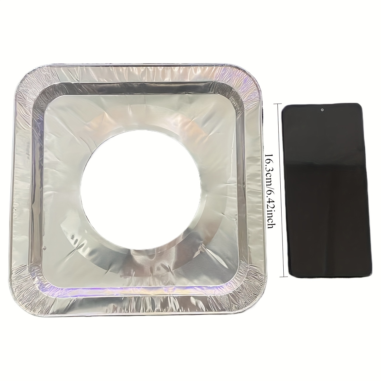 18pcs/54pcs Disposable Aluminum Foil Stove Burner Cover - Suitable for Gas and Electric Stoves, Keep the Stove Clean and Make Kitchen Cleaning Simple