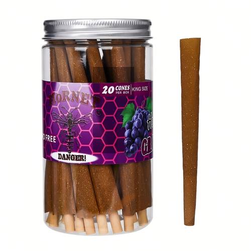 20 pack rolling papers flavored pre rolled with filters party birthday gift supplies