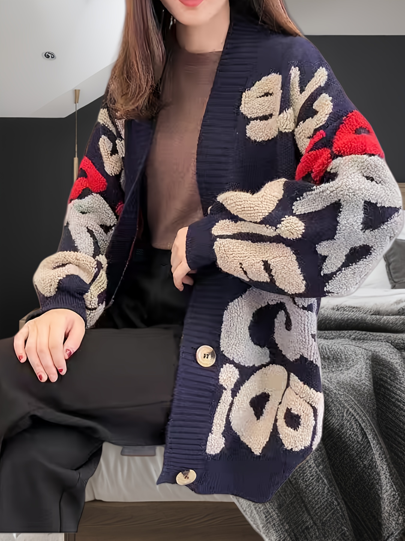 Plus Size Womens Cardigans Size 14 Plus Size Alphabet Cardigans