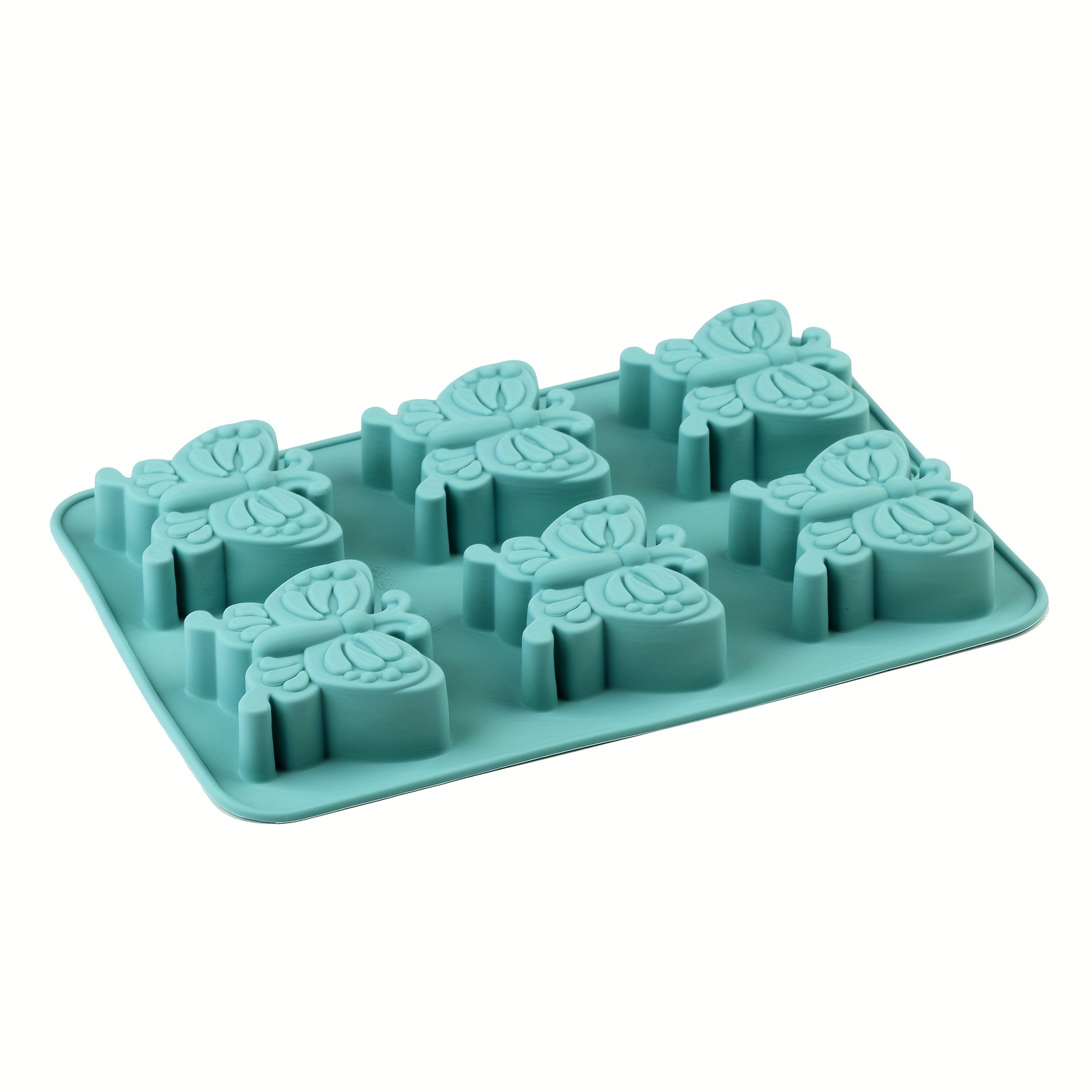 TEMU Silicone Mold In Of A , Pink/blue 6- Silicone Cake Mold, And Easy To Release For Baking, Suitable For Making Cakes, Soaps, Desserts, Jellies,