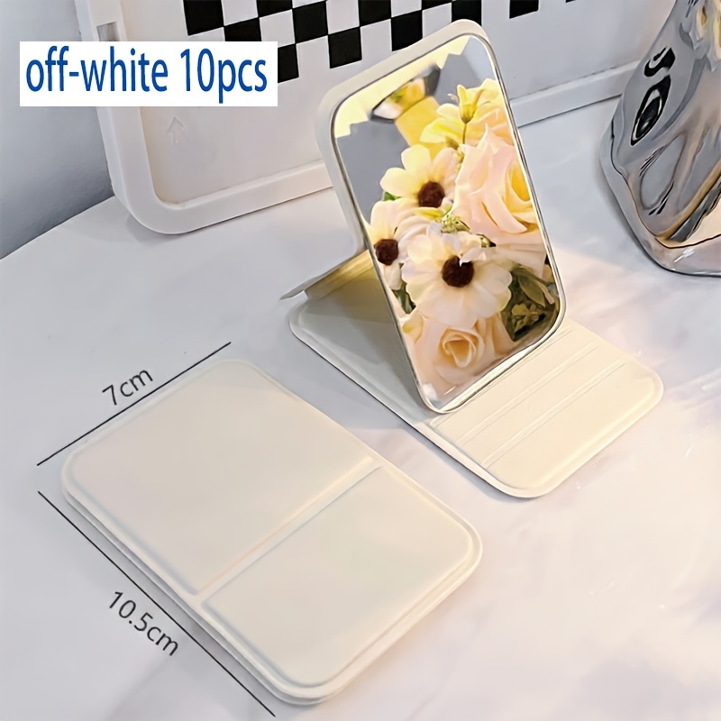 10 Pack Custom Mini Folding Makeup Mirrors