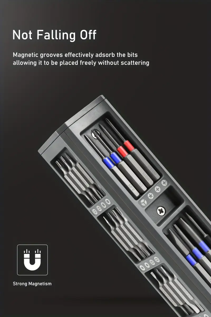 71 in 1 precision screwdriver set with magnetic holder metal construction no electricity required electronics computers glasses phones watches pc gaming consoles Product details 1