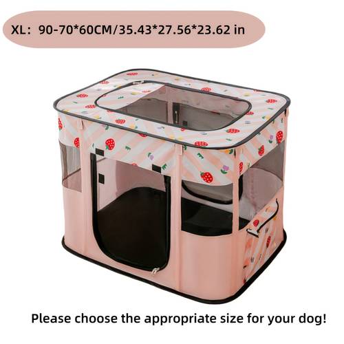 portable foldable pen collapsible crates kennel playpen for and rabbit travel playpen portable pens playpen foldable dog tent for puppy indoor outdoor gifts m l xl xxl