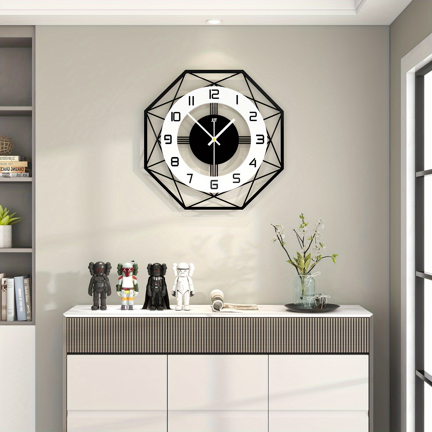 Pared Modernos Relojes De Cocina Originales Vinilo Relojes