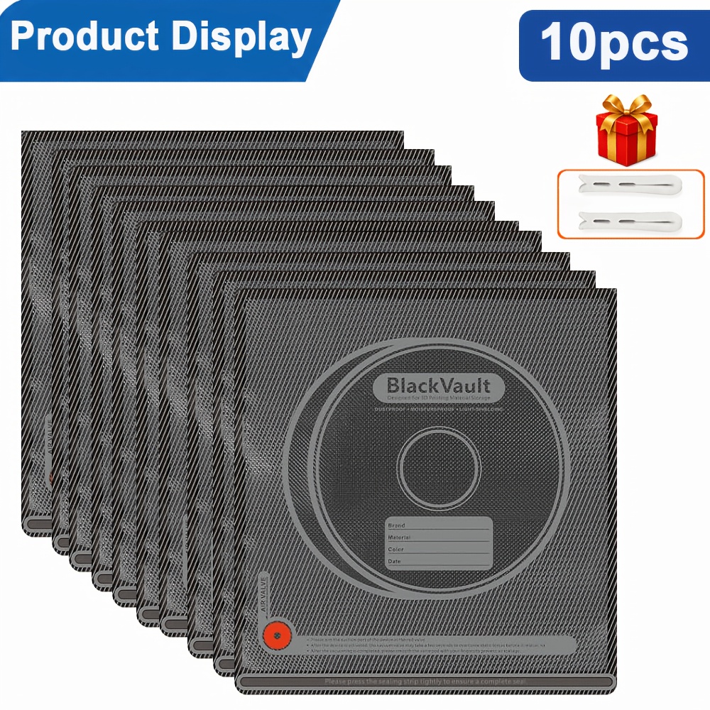 TEMU 2.0 Upgraded 3d Printer Filament Storage Bag - Heavy-duty Vacuum Sealed Moisture-proof Light-proof Storage Bag, Compatible With Filament Spools,