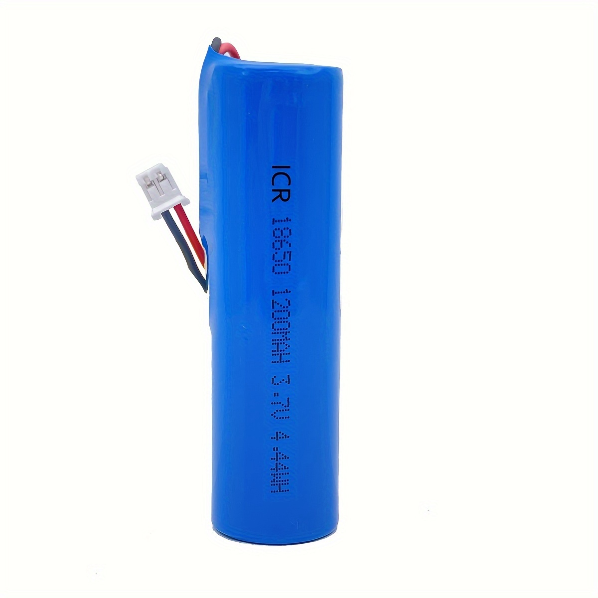 

18650 Rechargeable Lithium Battery 3.7v 1200mah With Ph 2.0 Connector For Portable Fans, Beauty Devices, Electric Mosquito Swatters, And Hair Trimmers - Explosion-proof High-capacity Li-ion Cell Pack