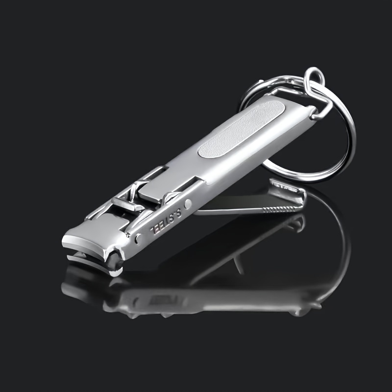 

High-grade Stainless Steel Folding Nail Clippers, Make It Easy To Carry Nail Clipping Tools