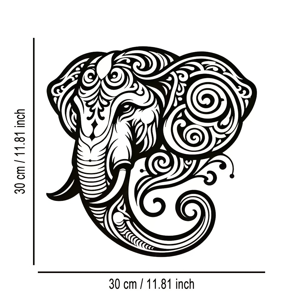 TEMU 2d Flat, 1pc Exquisitely : Metal Plaque, Elegant Minimalist Art Design For Christmas, Wall Decor Craft. Suitable For Office, Room, Bedroom,
