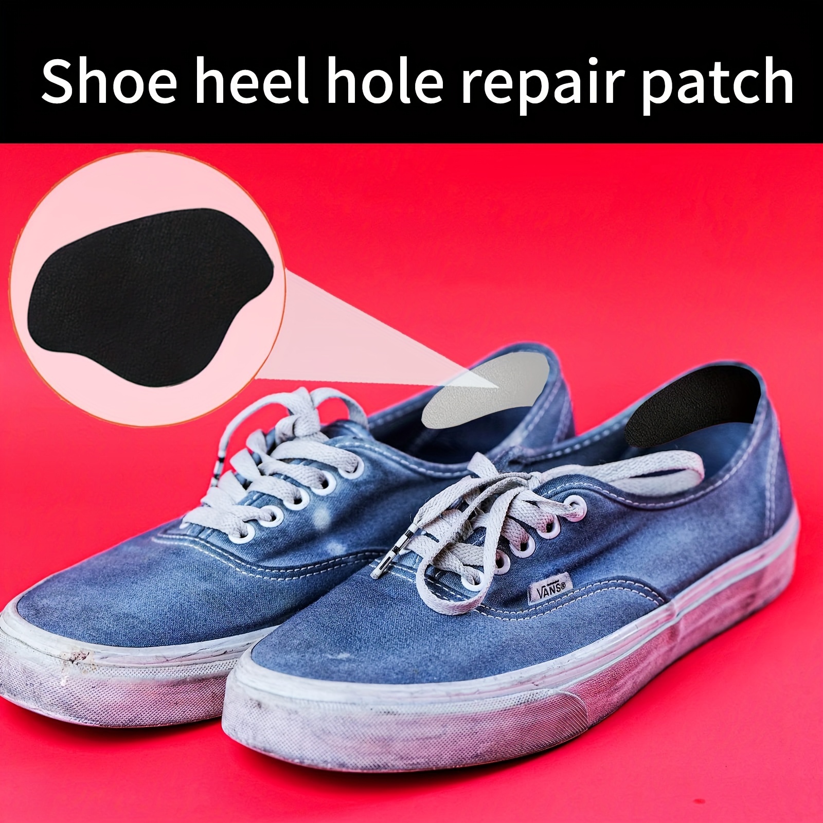 24pcs shoe repair patches sizes self heel patches Temu Belgium