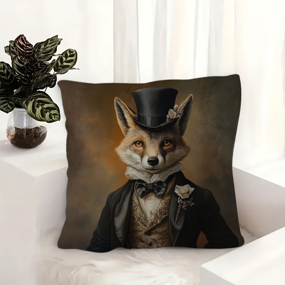 1pc cojín decorativo cara animal Temu Uruguay