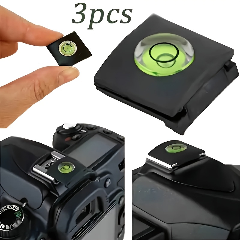 TEMU 3 piezas de zapata para cámara, para zapata, nivel de para flash, protector, compatible con Sony Nikon D5 D200