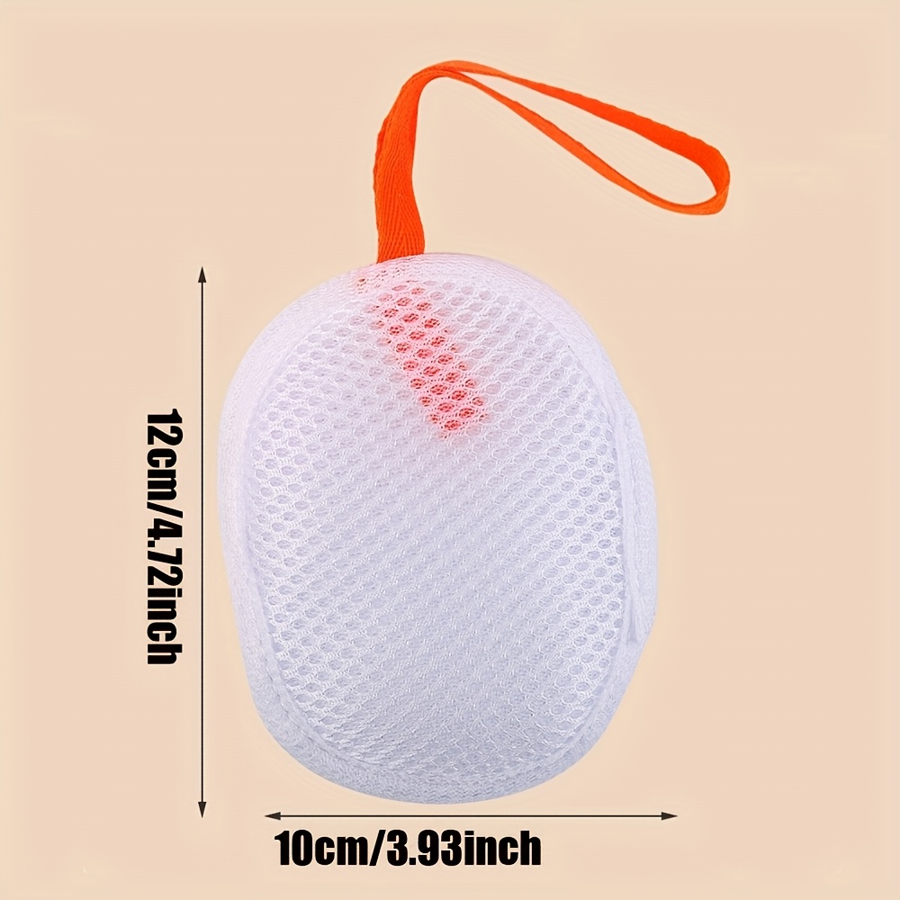 Soap Bag with Lathering Mesh, Bath Flower and Scrub Net Pouch