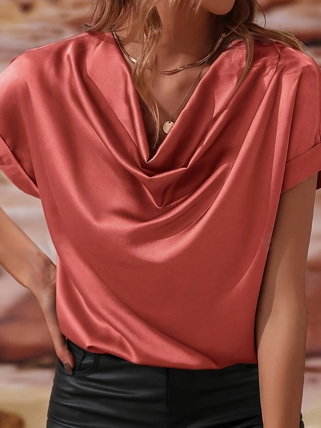 batwing short sleeve top