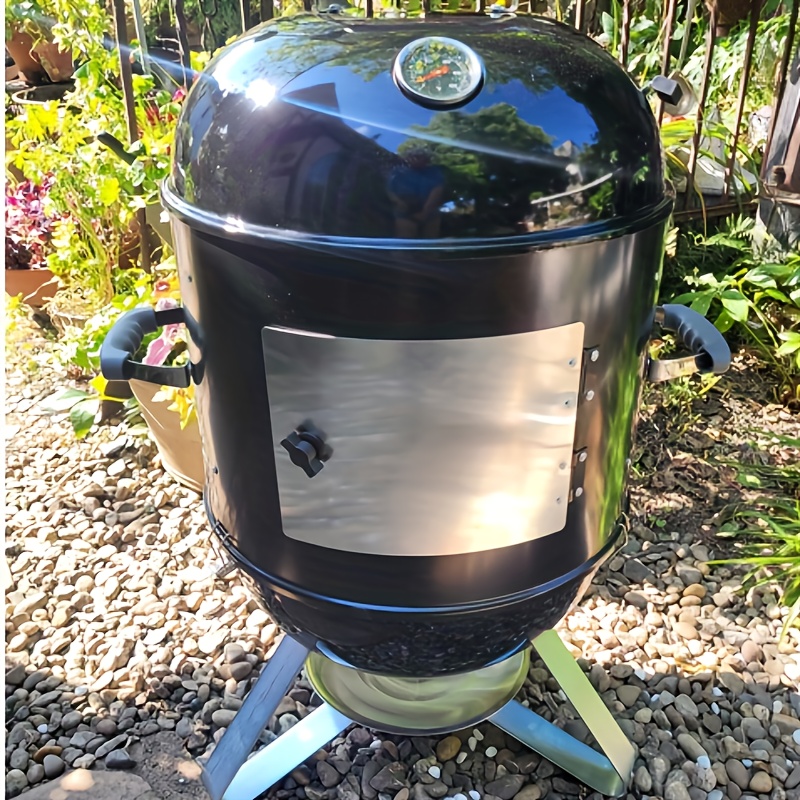 TEMU 44m | Grill , Wood Oven, , 4in1 Grill , Grill, Water | Grill, Charcoal Grill With Lid, Charcoal Grill