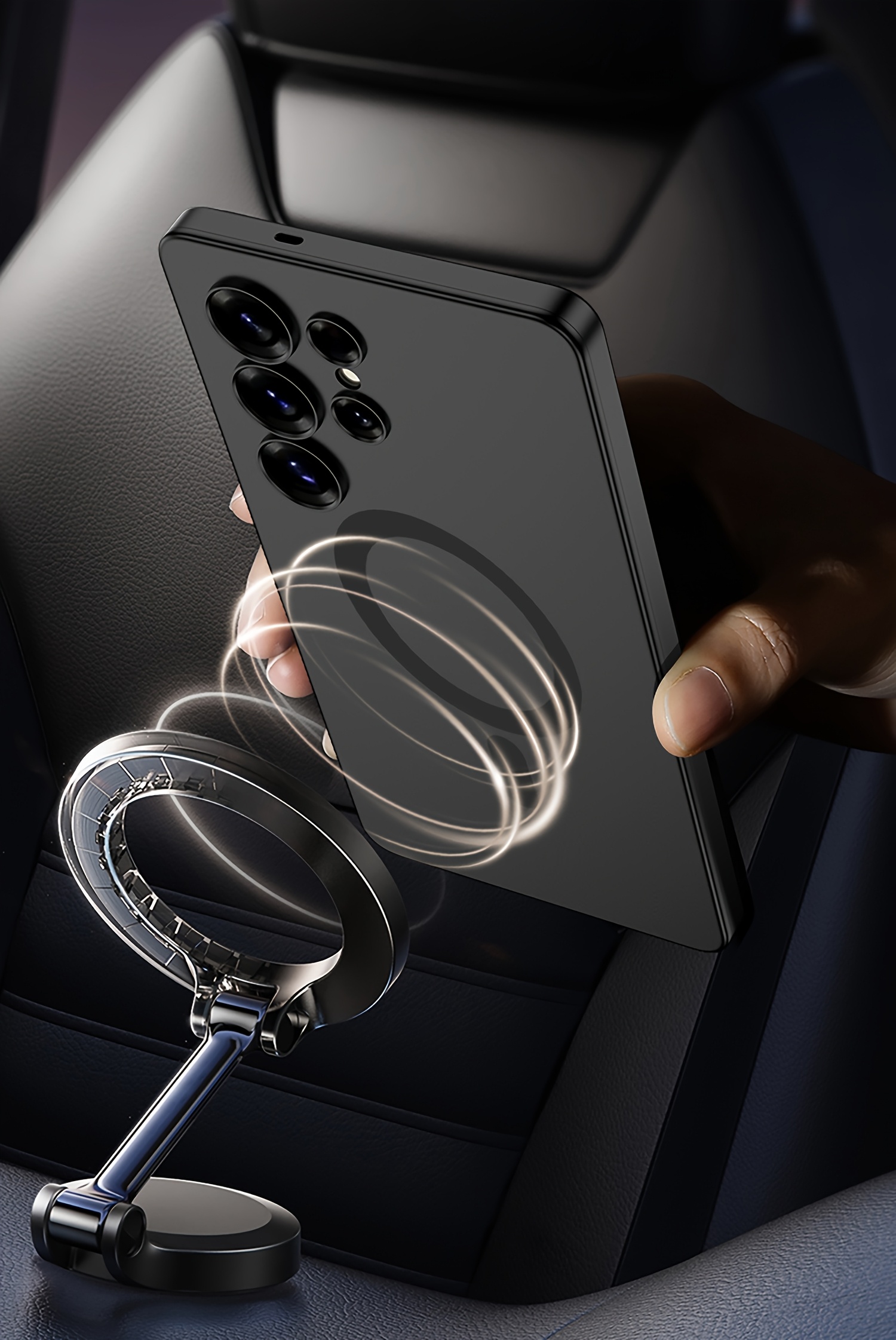 original phone body case for samsung galaxy s25 ultra 5g case luxury magnetic 2in 1 wireless charging s25ultra protective cover Product details 6