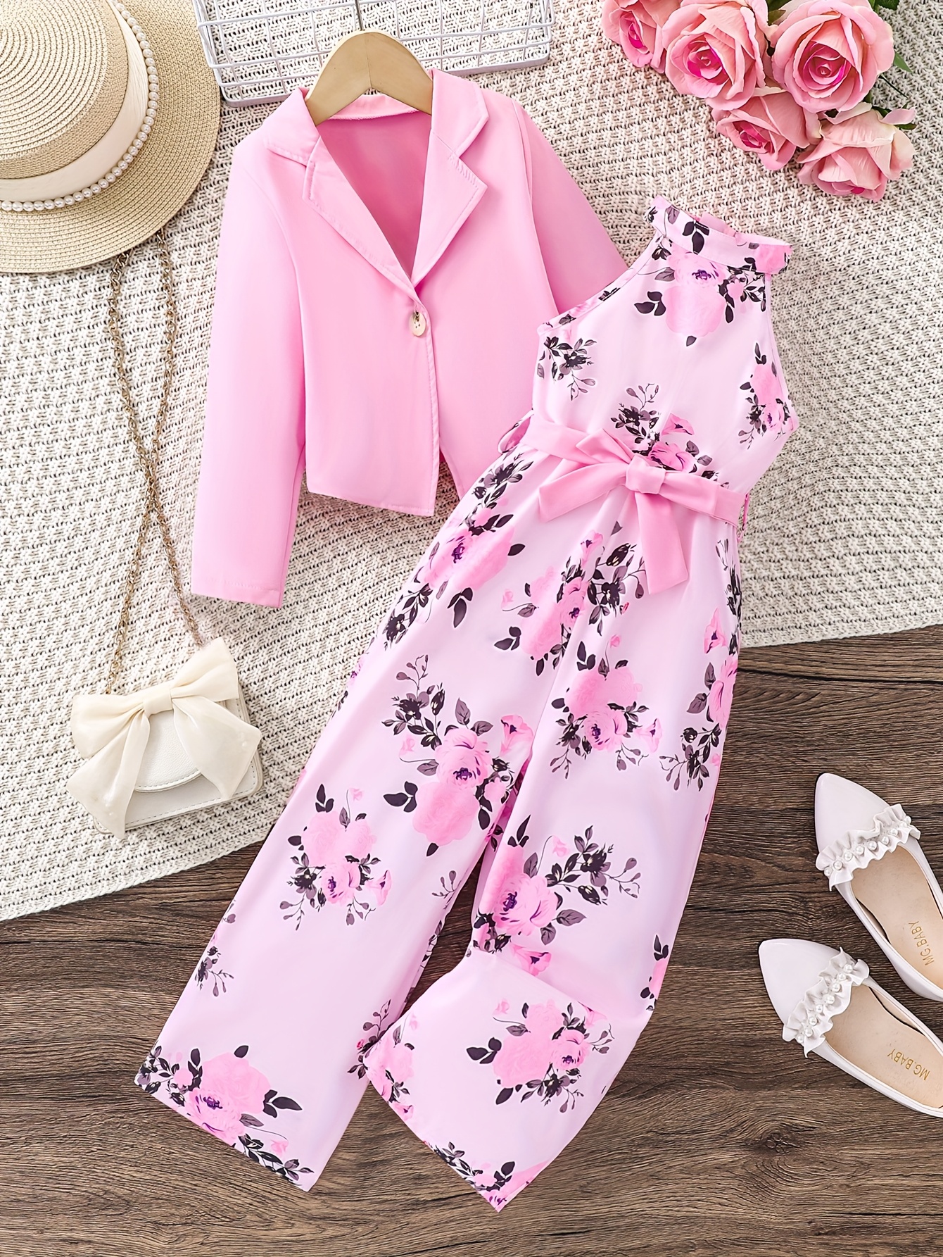 toddler jumpsuit girl sold on Temu United States