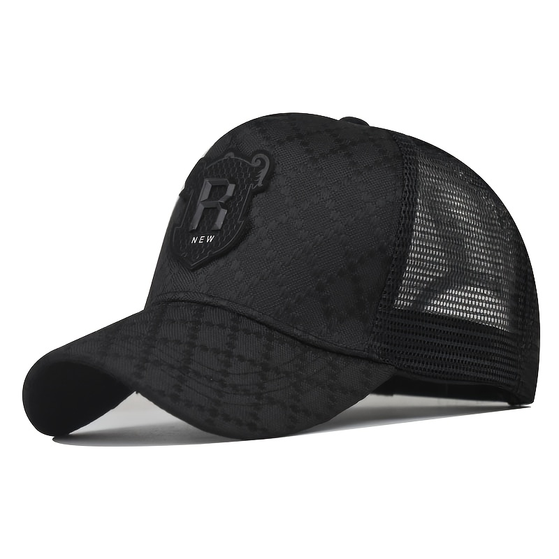 E-shop Modische, trendige Sommer Mesh Netz Cap Trucker Curved Brim Hat Herren Outdoor Freizeit Sport Baseball Cap Paar Outdoor Reise Essential Duck