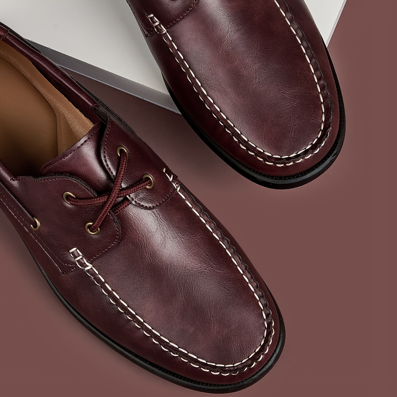 2025 New Gift Men's Ankle Strap Boat Shoes Loafers Business Casual Multi-Scene