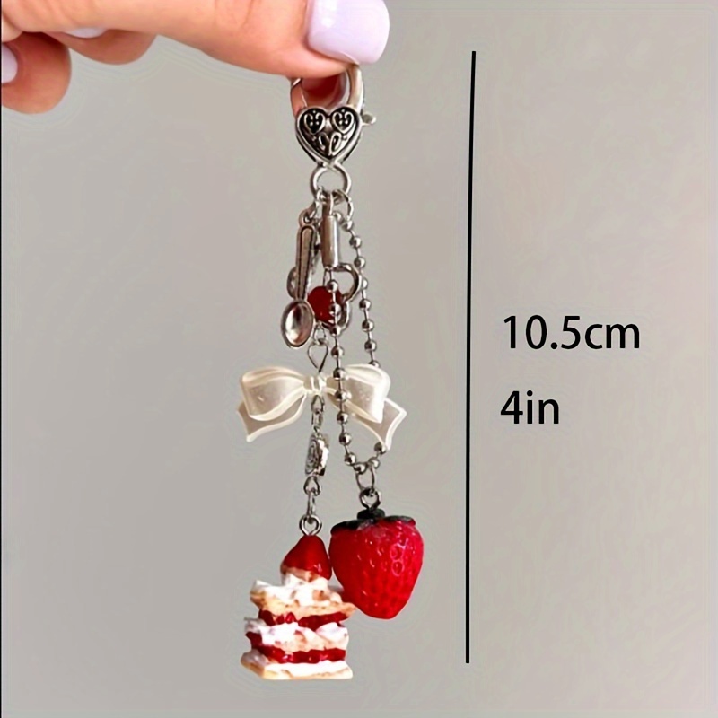 1pc Handmade Keychain Jewelry, Y2k, Perfect Inspirational Gift For Men, Women, , Ideal For Birthdays, Anniversaries, Day And Other Occasions, Ideal For Room Decoration