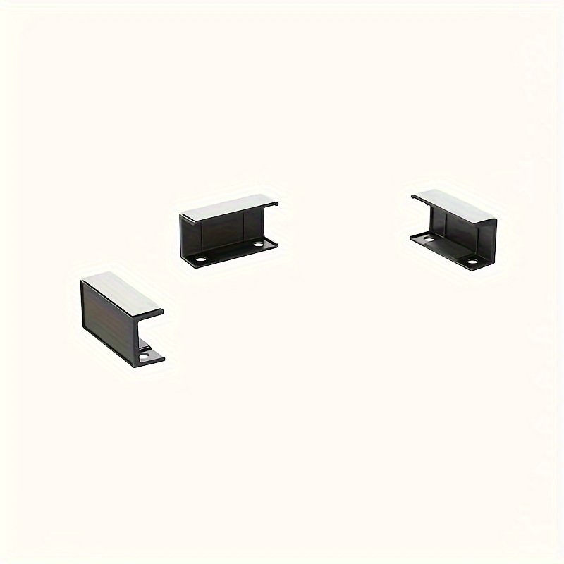 TEMU 1 Support réglable pour ordinateur portable sous le bureau, support mural pour ordinateur en ABS avec adhésif et vis, parfait pour les claviers,