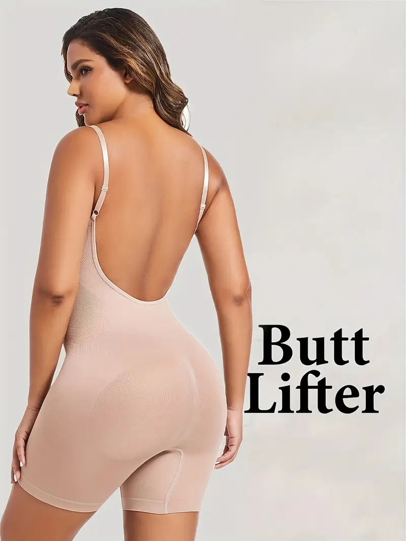 tummy shapewear for backless dress 1pc Women's Seamless Shapewear Backless Dress For Tummy Control And Butt Lifting