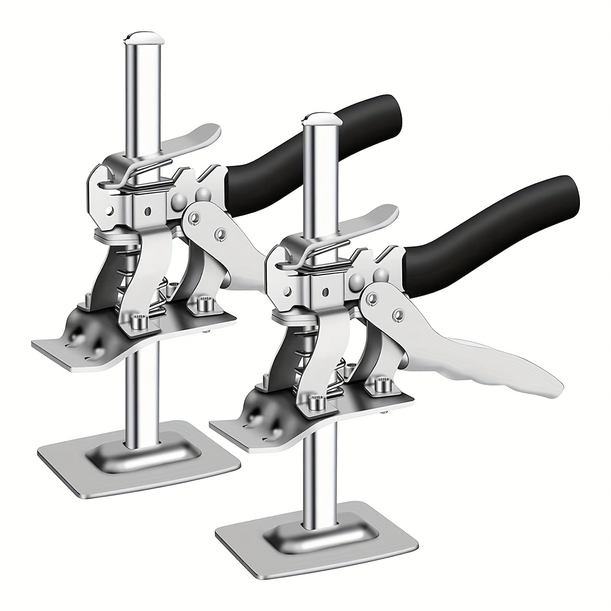 TEMU Set Of 2 Or 4pcs Of A Handy 8-inch Lifting Jack Tool, Designed For Lifting Furniture, Cabinet Doors, And Window Panels