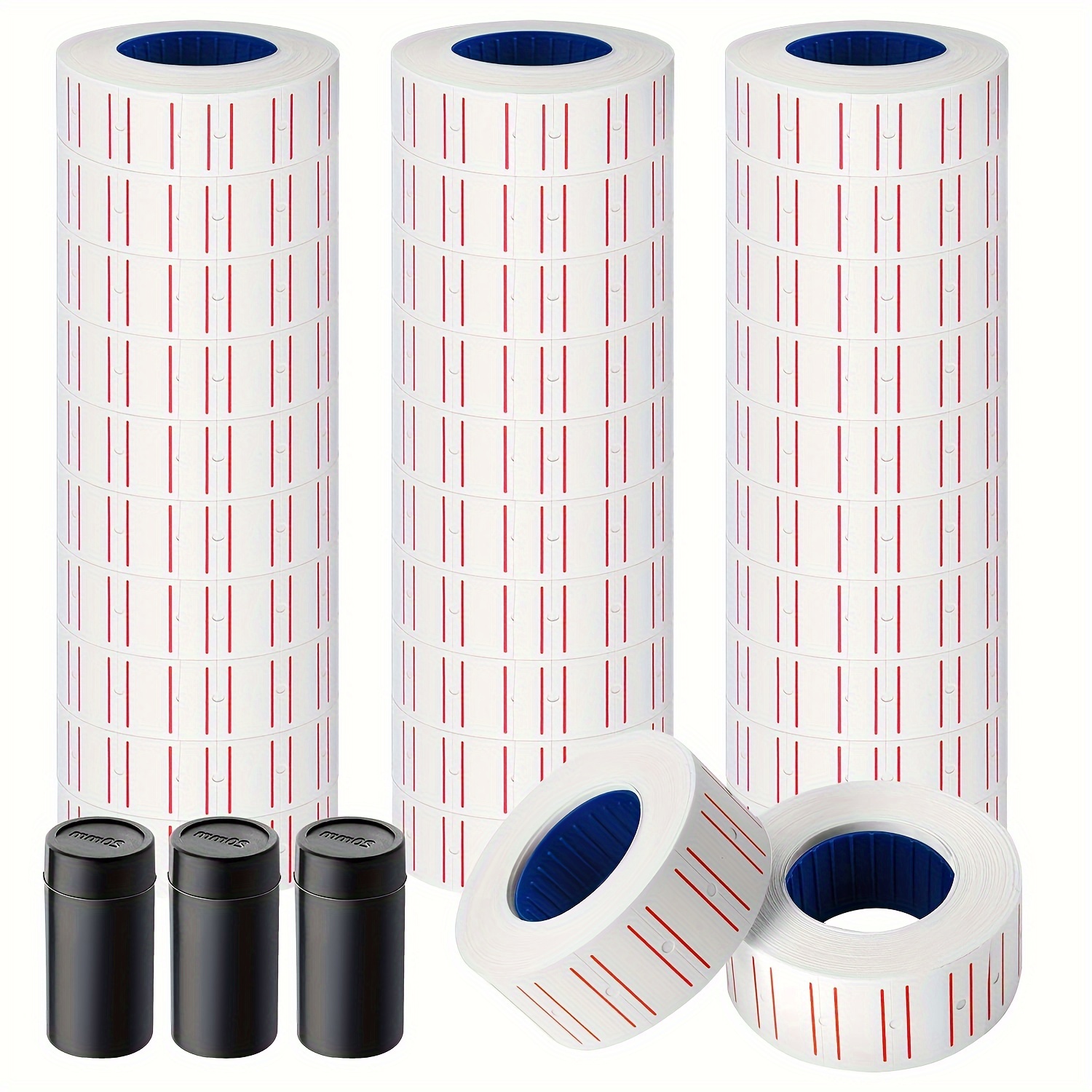 

15,000 , 30 Rolls Of 500 Labels For Mx-5500 Marking 3 Ink Rolls, Suitable For Machines, Suitable For , Retail Or Organization Marking