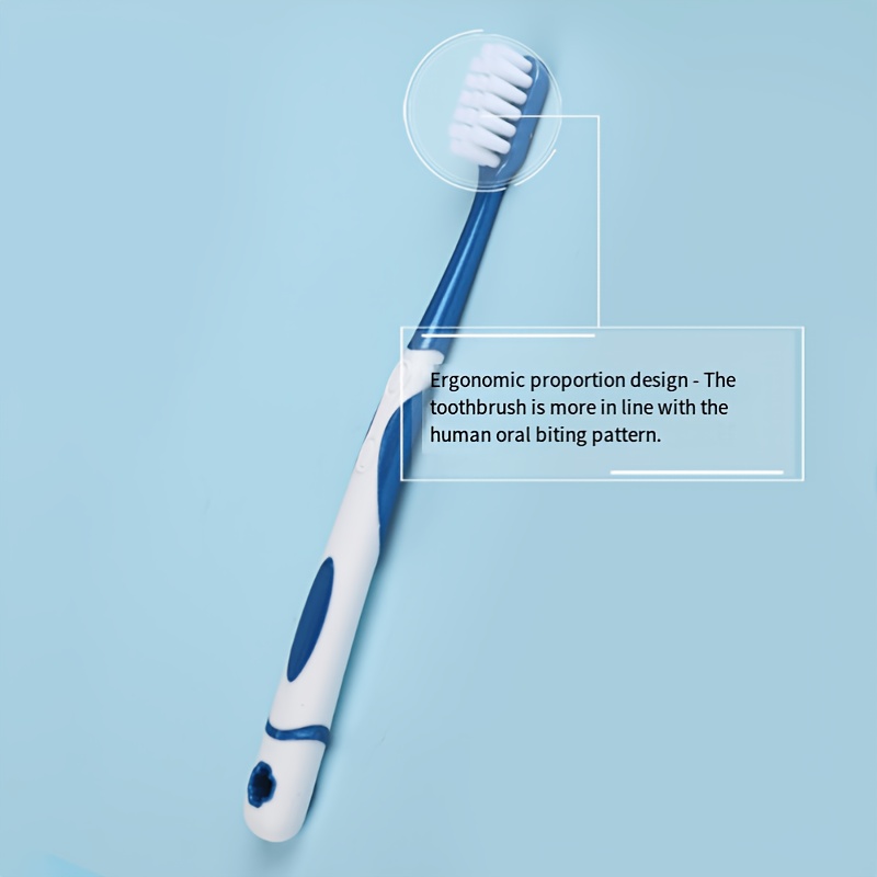 4pcs Random Color Manual Gum Care Toothbrush Set
