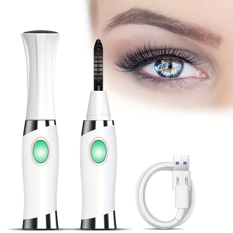 

Heated Eyelash Curler, Usb Rechargeable Electric Lash Curler With Comb For Makeup Natural Curling Eye Lashes And Long-lasting Eye Beauty Makeup Tools, Mother's Day Gifts