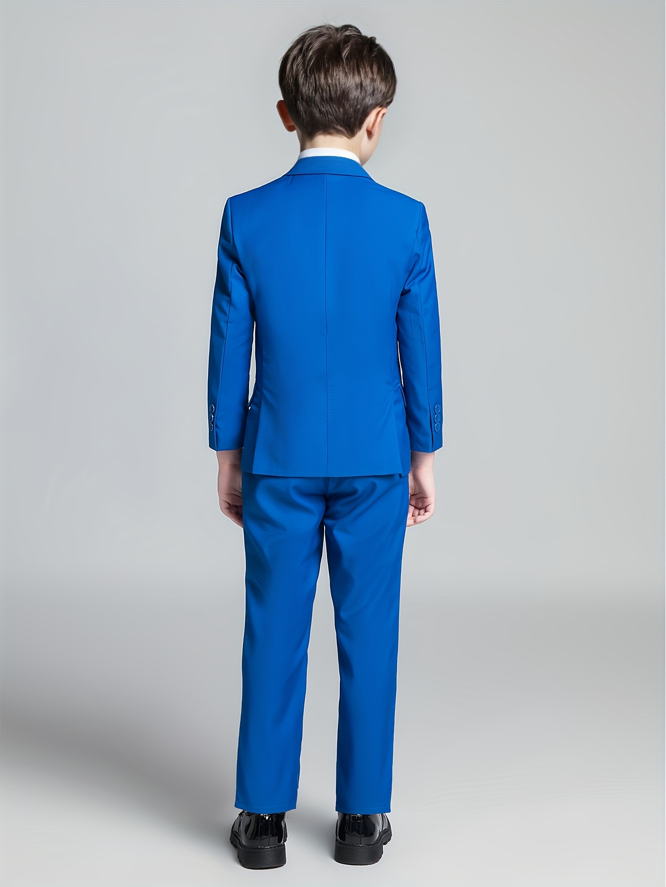 boy's suit five piece coat jacket vest white long Temu Portugal