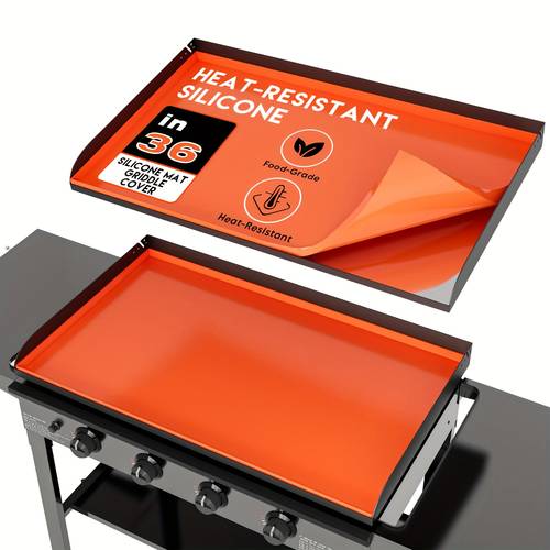 silicone griddle mat cover for blackstone 17 22 28 36 inch thickened grill protector mat for flat top griddles bbq accessories food service tools restaurant grill covers commercial cooking equipment accessories