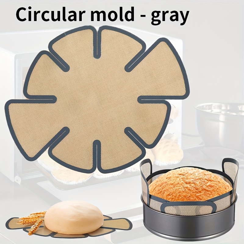 Silicone Bread Pan Liner | , Reusable, Heat-resistant With Safety Edge Handles, Easy To Clean | Suitable For Cakes, Desserts, Breads | Ideal For Christmas, Birthdays, Valentine's Day