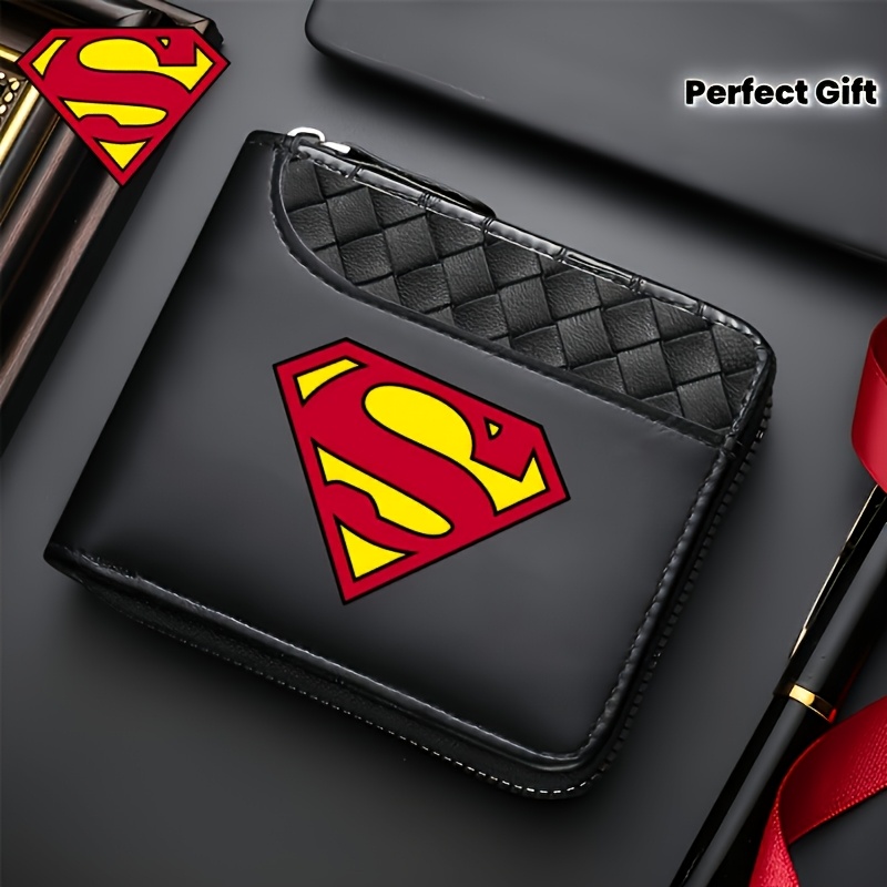 TEMU 1pc Warner . Superman Slim 's Wallet, Portable And Bulge-free For Pockets