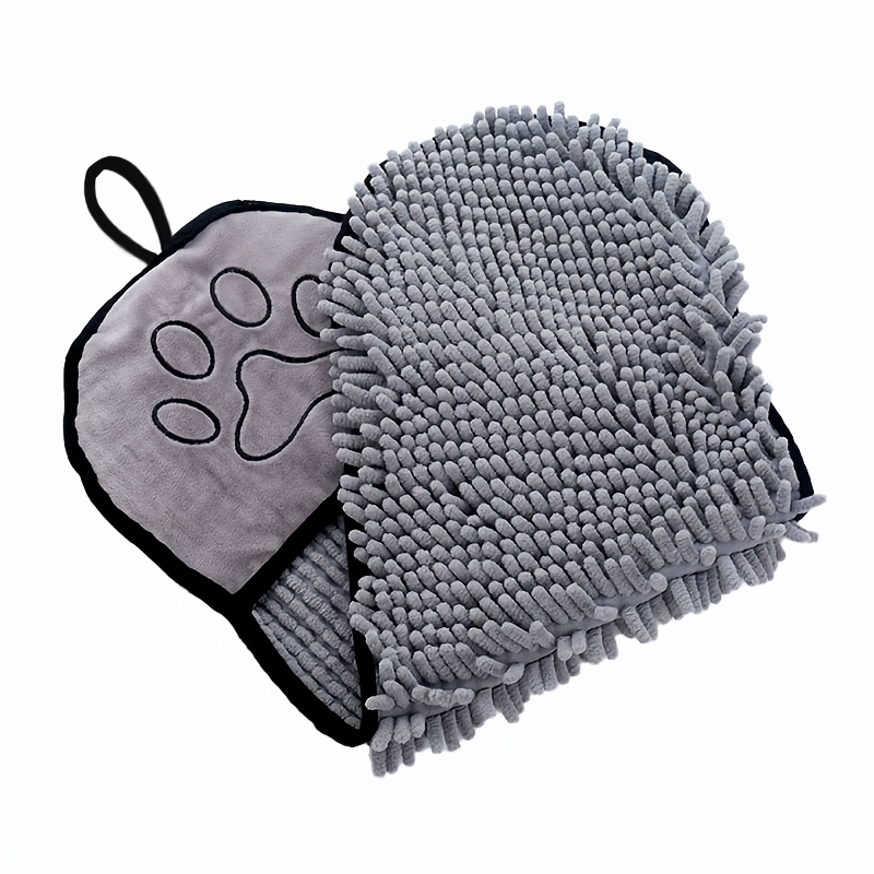 TEMU Microfiber Dog Bath Towel Suitable For - Super Absorbent Suitable For Dogs, Wet Hair Drying Towel For Post-bath Fur Removal, Bathing For Puppy &