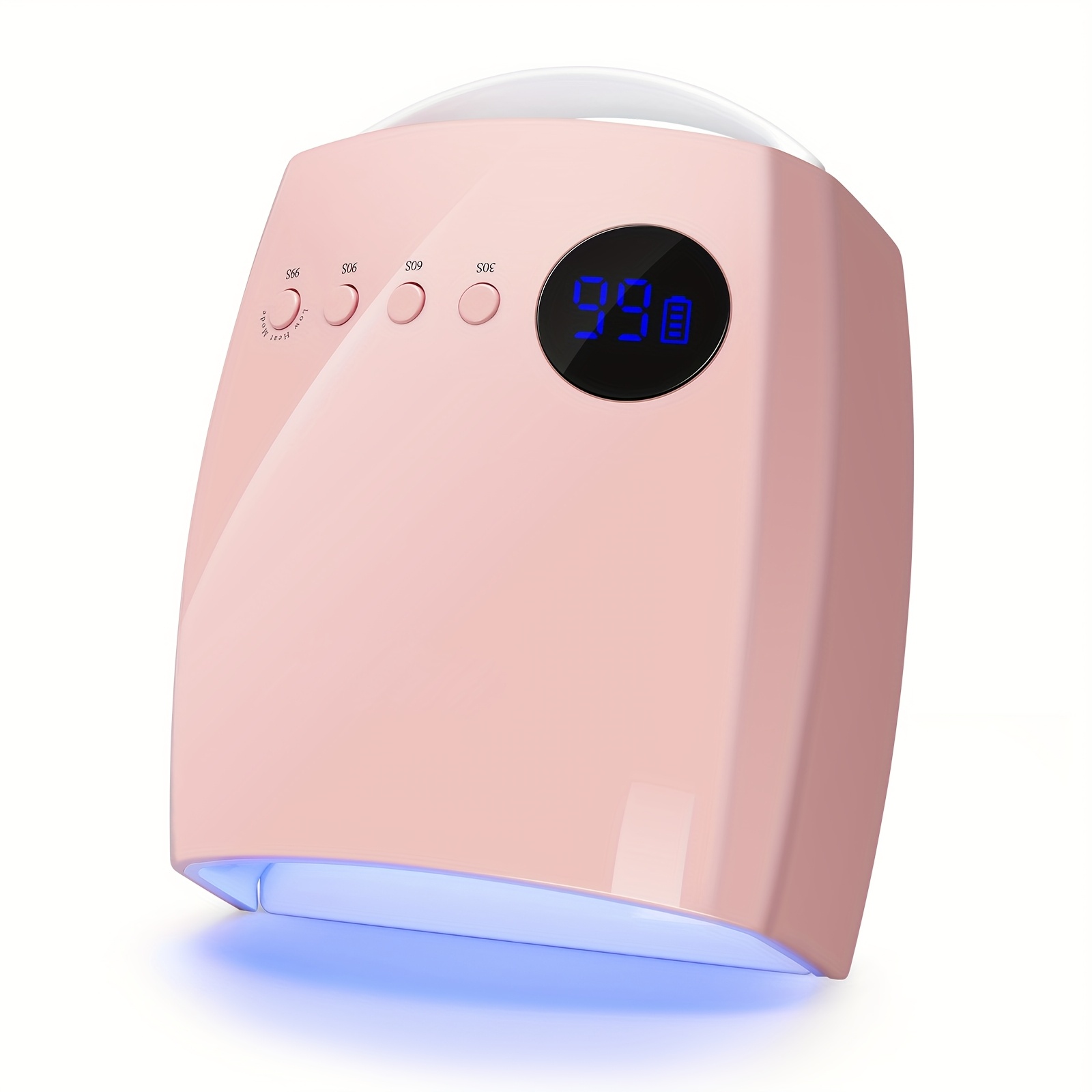 Lamp For Gel Nails Rechargeable Led Nail Lamp With 45 Beads, 4 Timer Settings, Smart Infrared Sensor & Long - Lasting Battery For Nail Drying Nail Light Nail Drying Machine