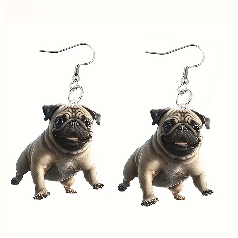 Dog shaped earrings hotsell