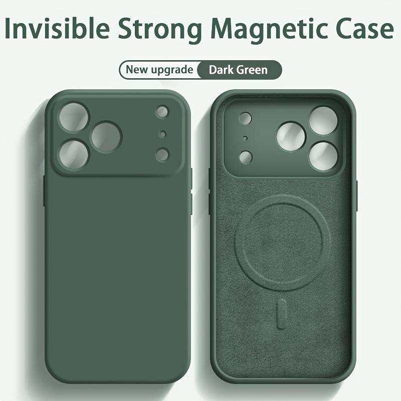 E-shop Handyhülle: Magnetisch geeignet für Apple 17 Pro Max Handyhülle Neues iPhone 16 Flüssig 15 Pro Vollschutz Air Case 14 Plus Sturzgeschützt 13/12