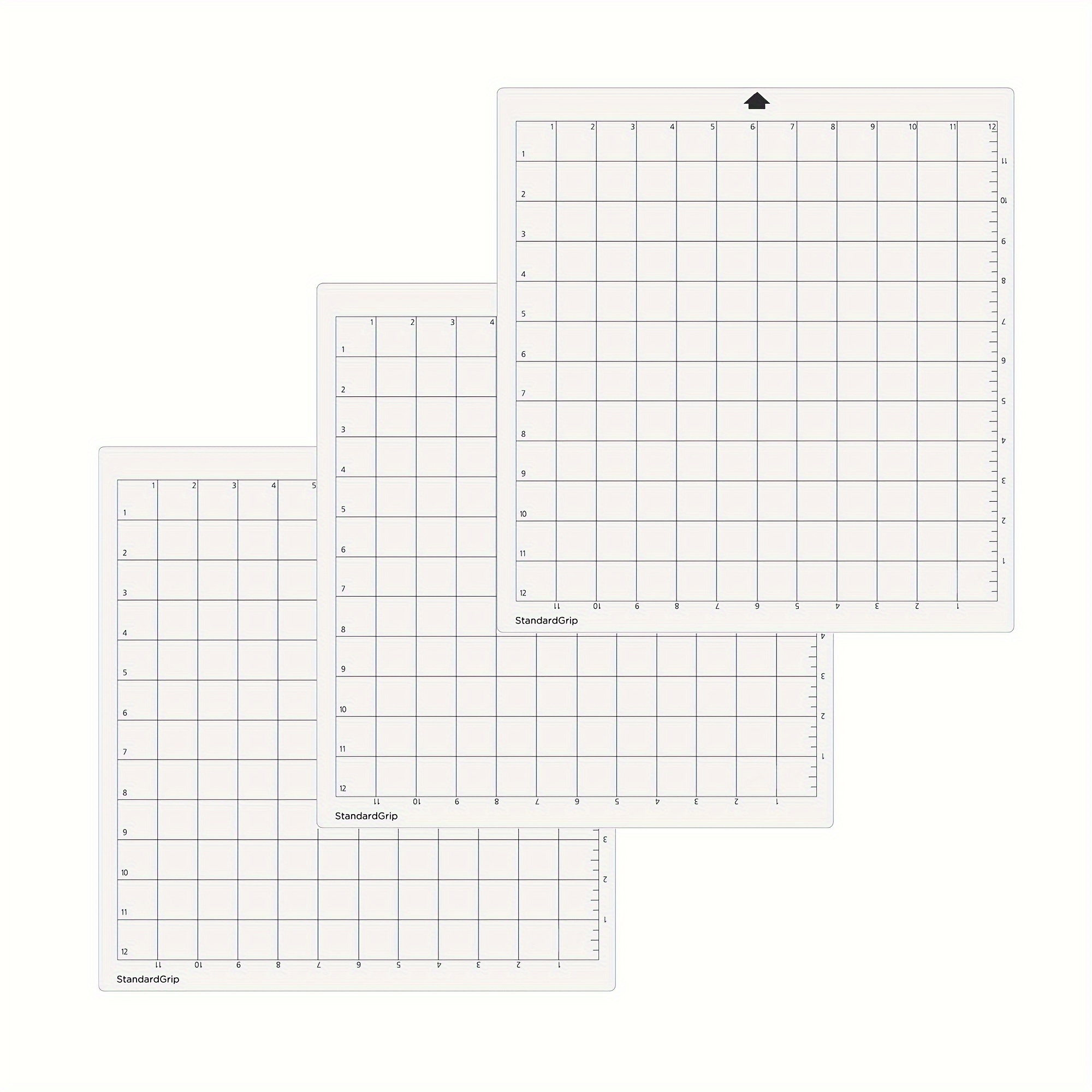 

3/5/10pcs Cutting Mat For /3/2/1 (12in*12in, Adhesive Quilting Cut Replacement Accessories For